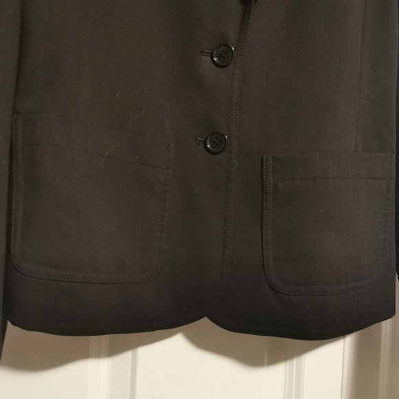 Ricki's Black Double-Button Classic Blazer - Picture 3 of 4